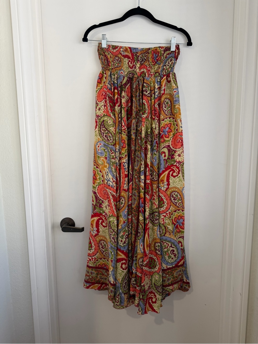 Paisley Print pants - Red Multi NWT